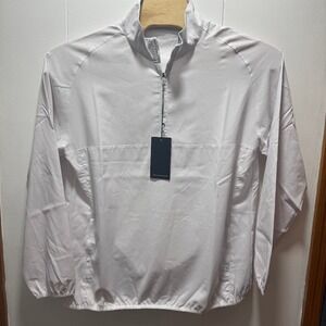 7Diamonds Oxygenate‎ Quarter Zip Pullover Mens Size XL White NEW WITH TAGS